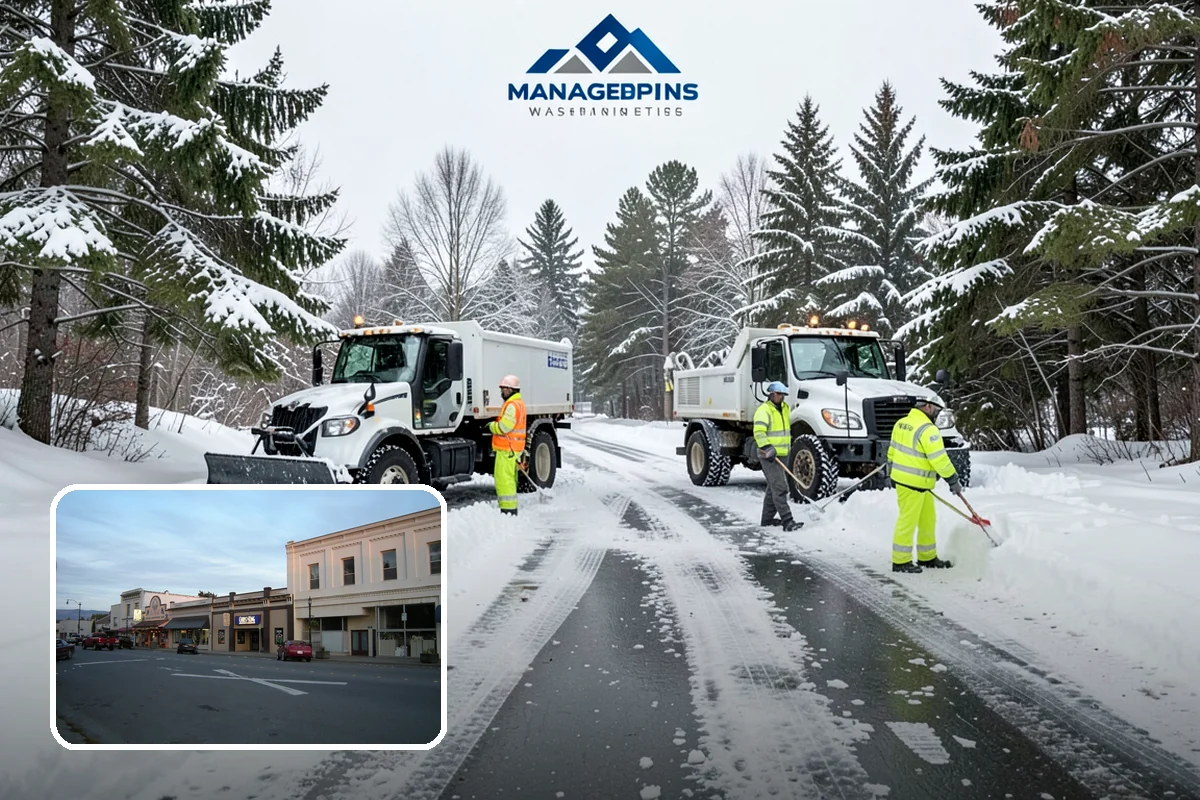 Black Ice Treatment in Burlington, Skagit County, WA - Neutralizes the transparent glaze that causes surprise falls