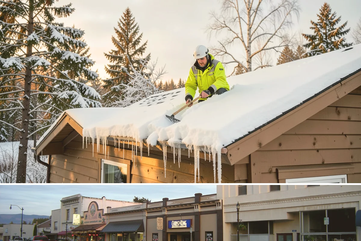 Black Ice Treatment in Burlington, Skagit County, WA - Black ice treatment peaks during the calm, clear nights of December and January when Puget Sound's damp pavement refreezes before...