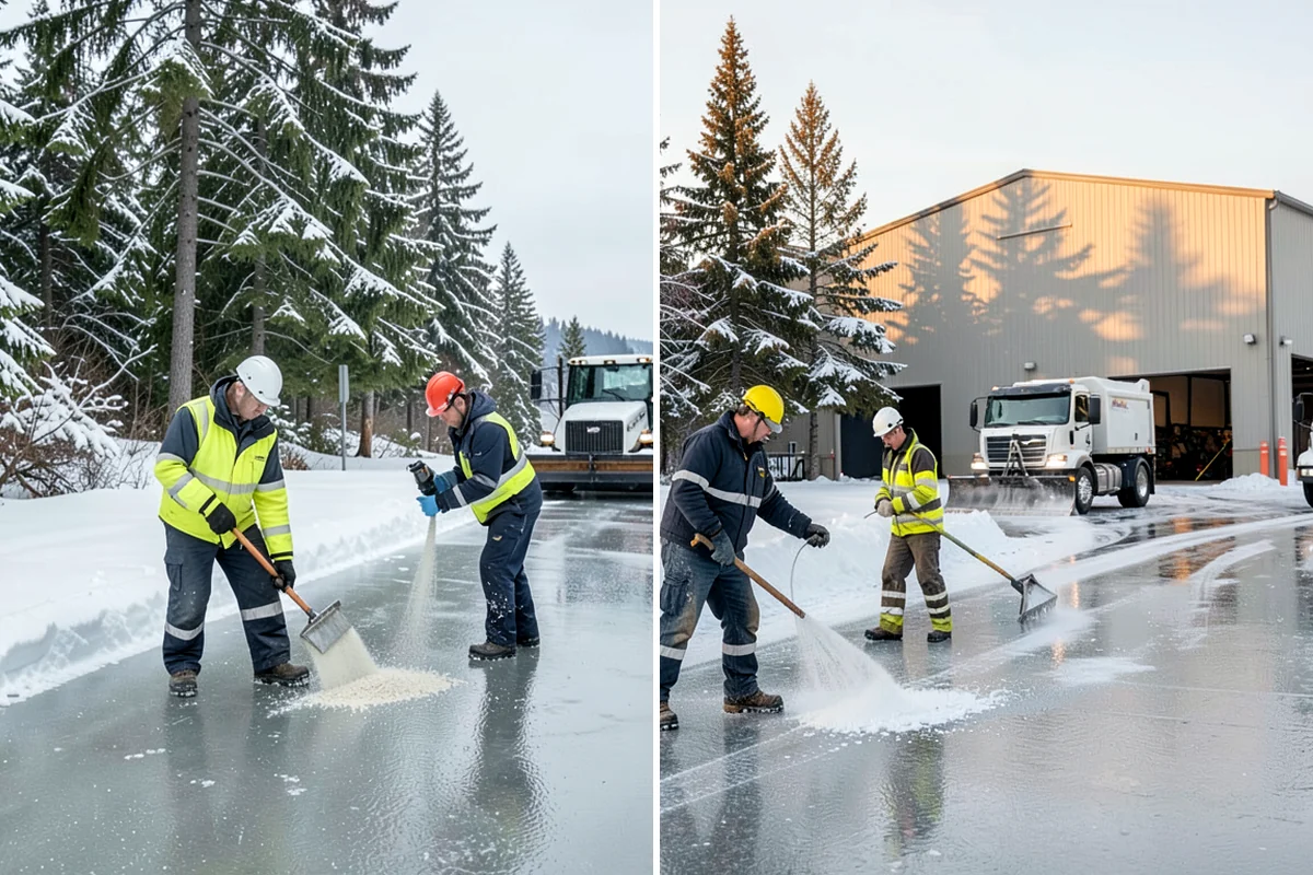Black Ice Treatment in Concrete, Skagit County, WA - Map the property's recurring black ice hot spots