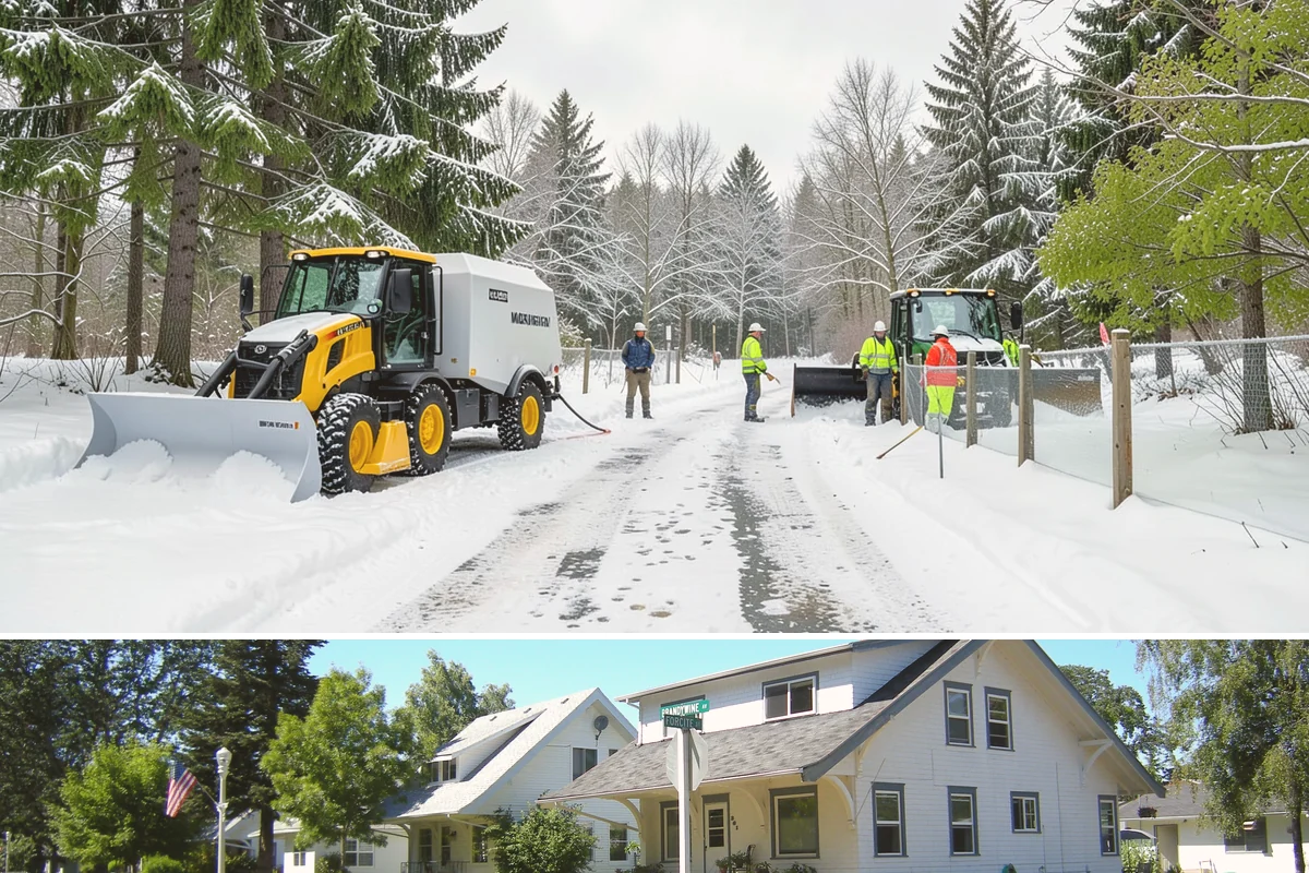 Black Ice Treatment in DuPont, Pierce County, WA - Black ice treatment peaks during the calm, clear nights of December and January when Puget Sound's damp pavement refreezes before...