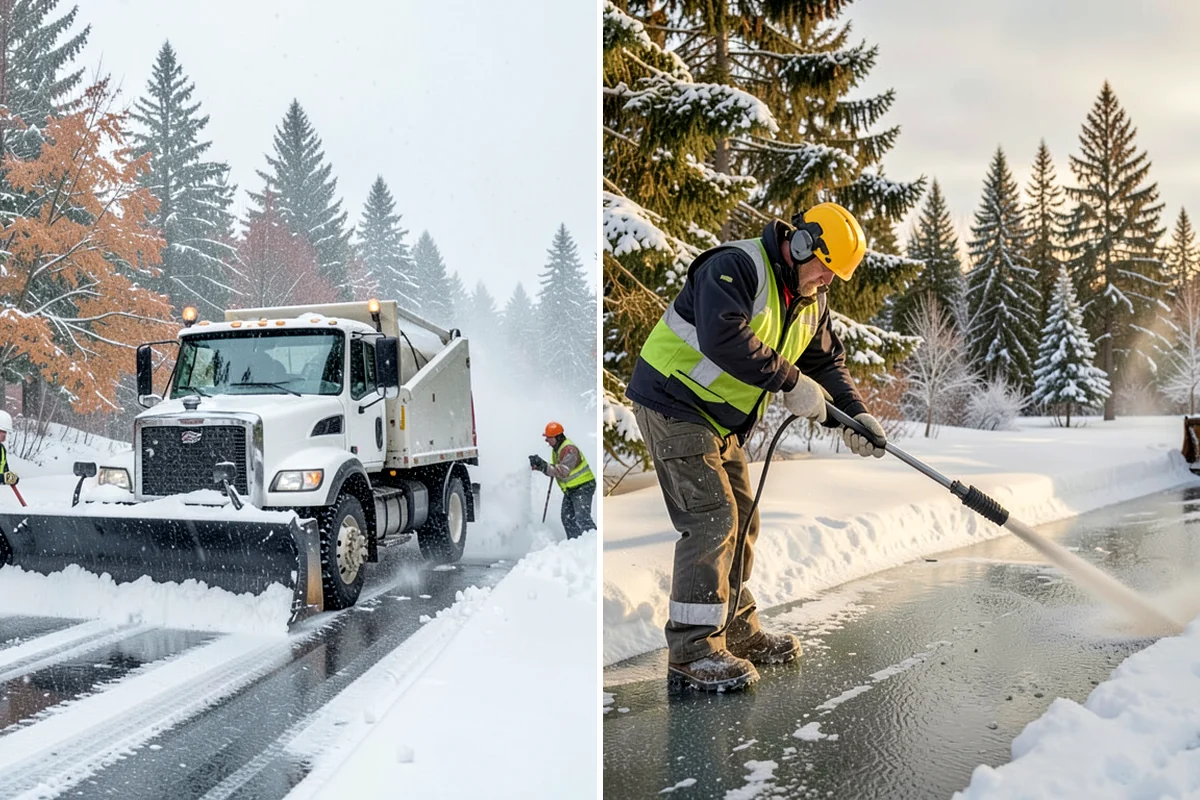Black Ice Treatment in Everett, Snohomish County, WA - Map the property's recurring black ice hot spots