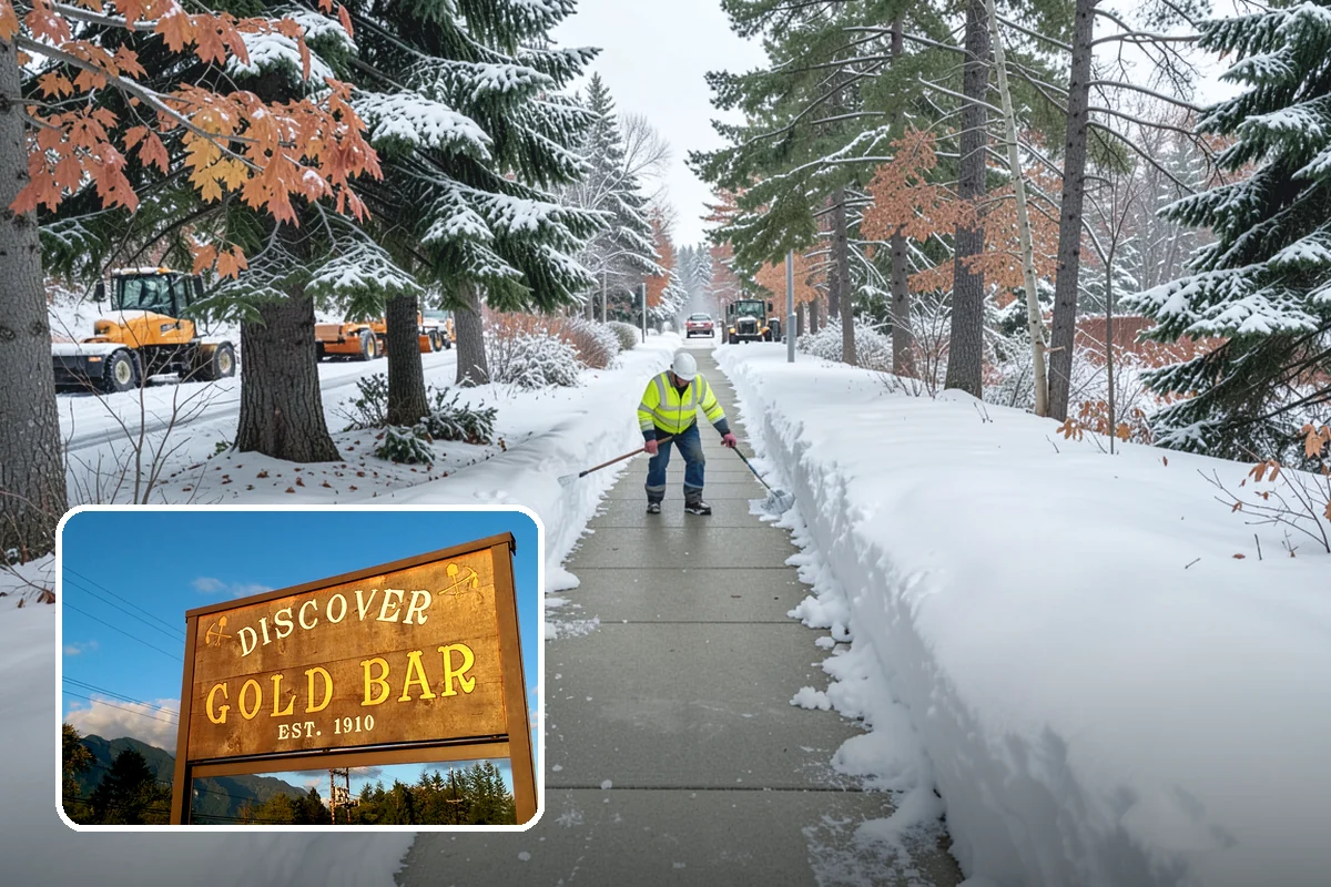 Black Ice Treatment in Gold Bar, Snohomish County, WA - Neutralizes the transparent glaze that causes surprise falls