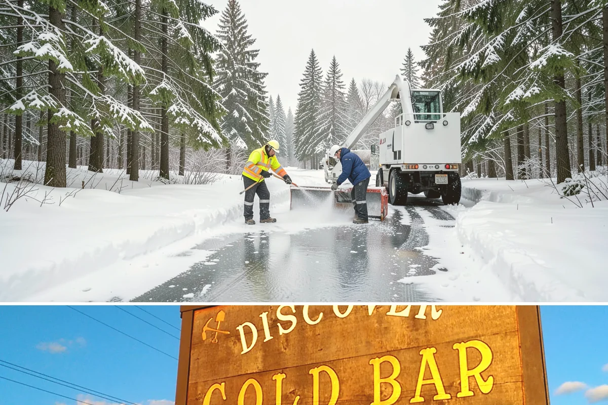 Black Ice Treatment in Gold Bar, Snohomish County, WA - Black ice treatment peaks during the calm, clear nights of December and January when Puget Sound's damp pavement refreezes before...