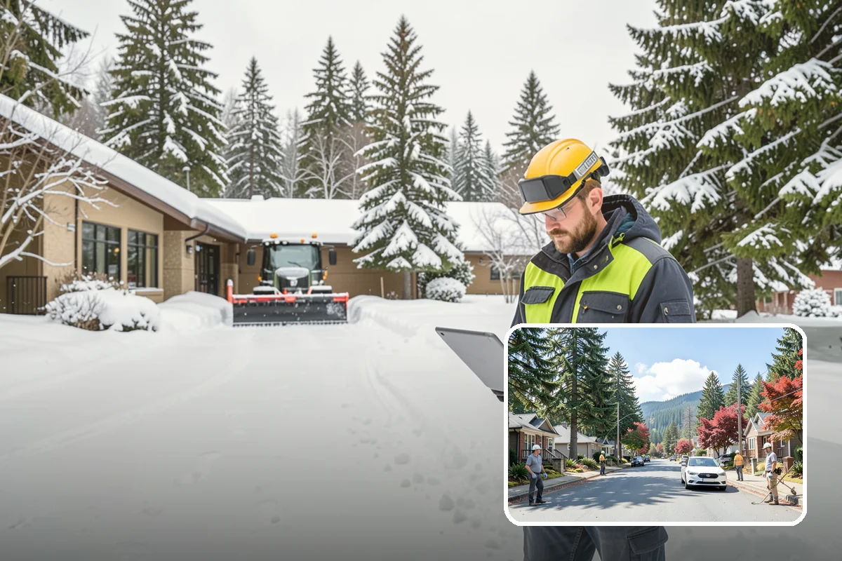 Black Ice Treatment in Hunts Point, King County, WA - Neutralizes the transparent glaze that causes surprise falls