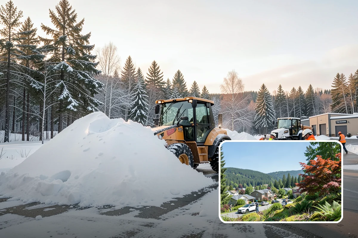 Black Ice Treatment in Index, Snohomish County, WA - Neutralizes the transparent glaze that causes surprise falls