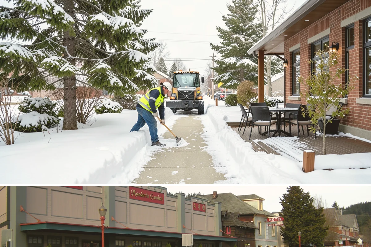 Black Ice Treatment in Issaquah, King County, WA - Black ice treatment peaks during the calm, clear nights of December and January when Puget Sound's damp pavement refreezes before...