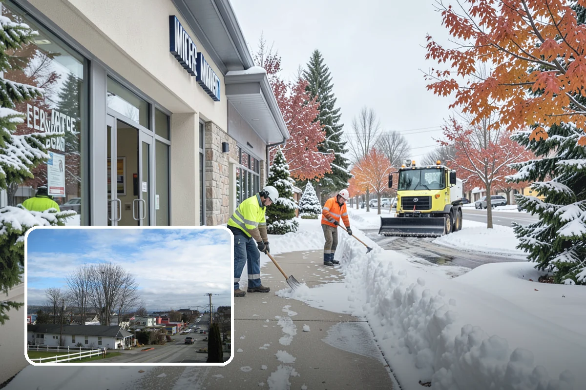 Black Ice Treatment in Langley, Island County, WA - Neutralizes the transparent glaze that causes surprise falls