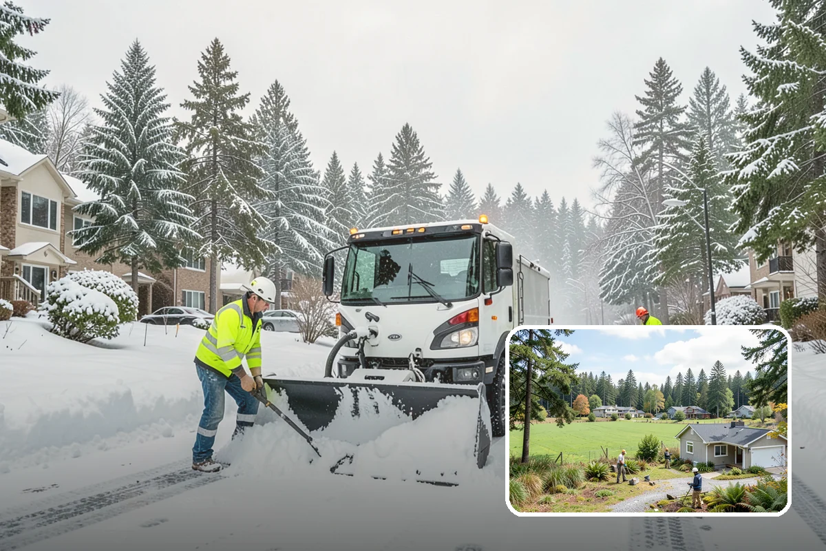 Black Ice Treatment in Lyman, Skagit County, WA - Neutralizes the transparent glaze that causes surprise falls