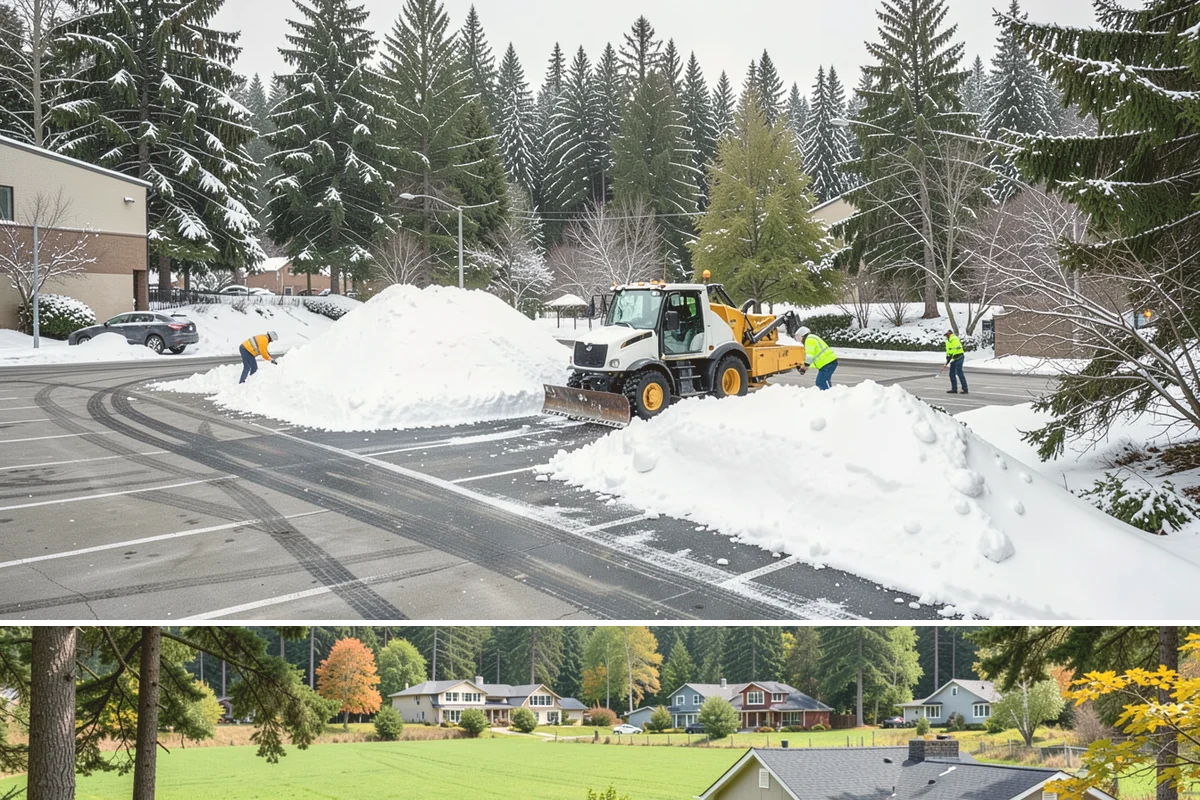 Black Ice Treatment in Lyman, Skagit County, WA - Black ice treatment peaks during the calm, clear nights of December and January when Puget Sound's damp pavement refreezes before...