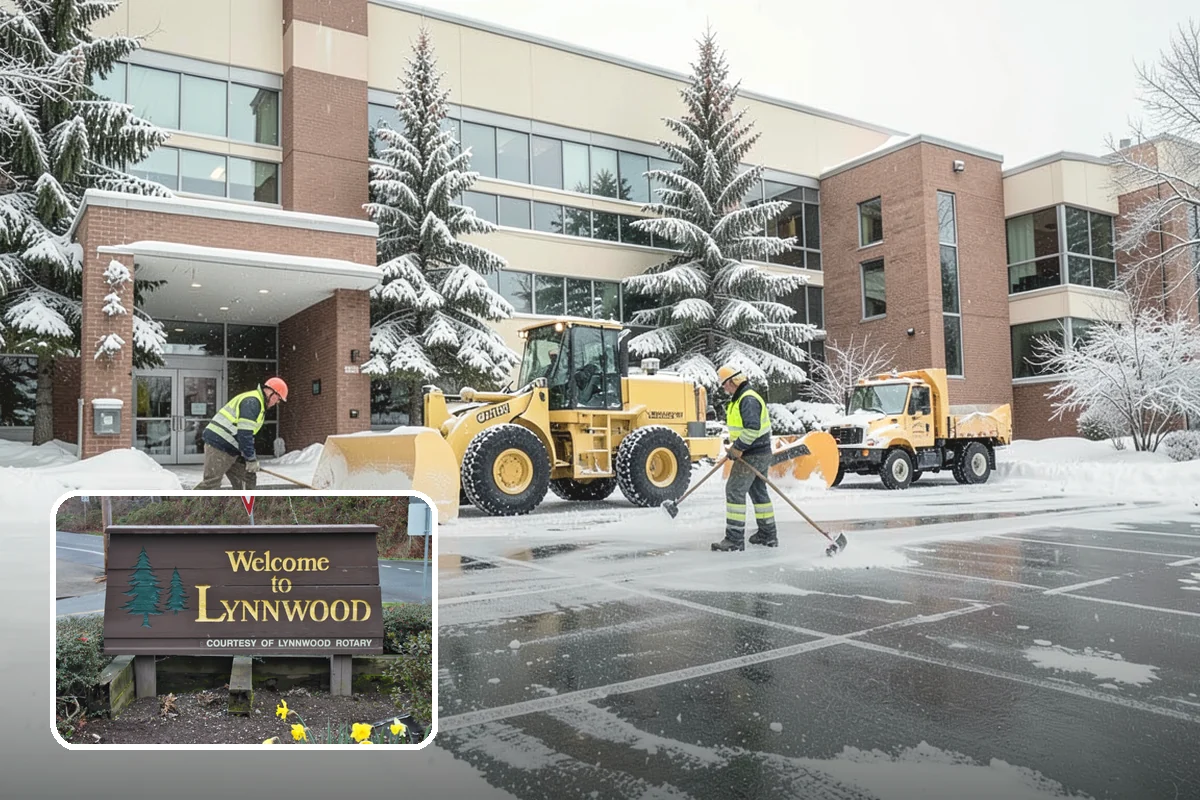 Black Ice Treatment in Lynnwood, Snohomish County, WA - Neutralizes the transparent glaze that causes surprise falls
