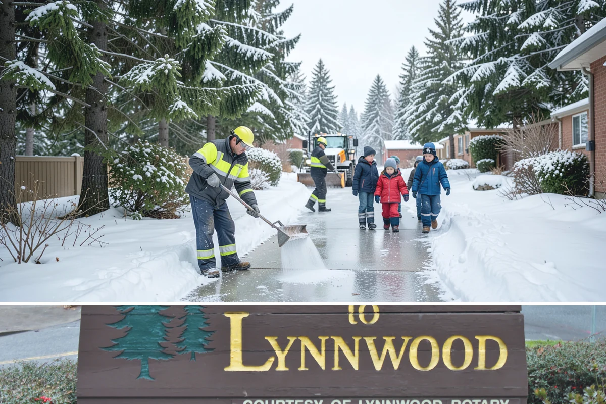Black Ice Treatment in Lynnwood, Snohomish County, WA - Black ice treatment peaks during the calm, clear nights of December and January when Puget Sound's damp pavement refreezes before...