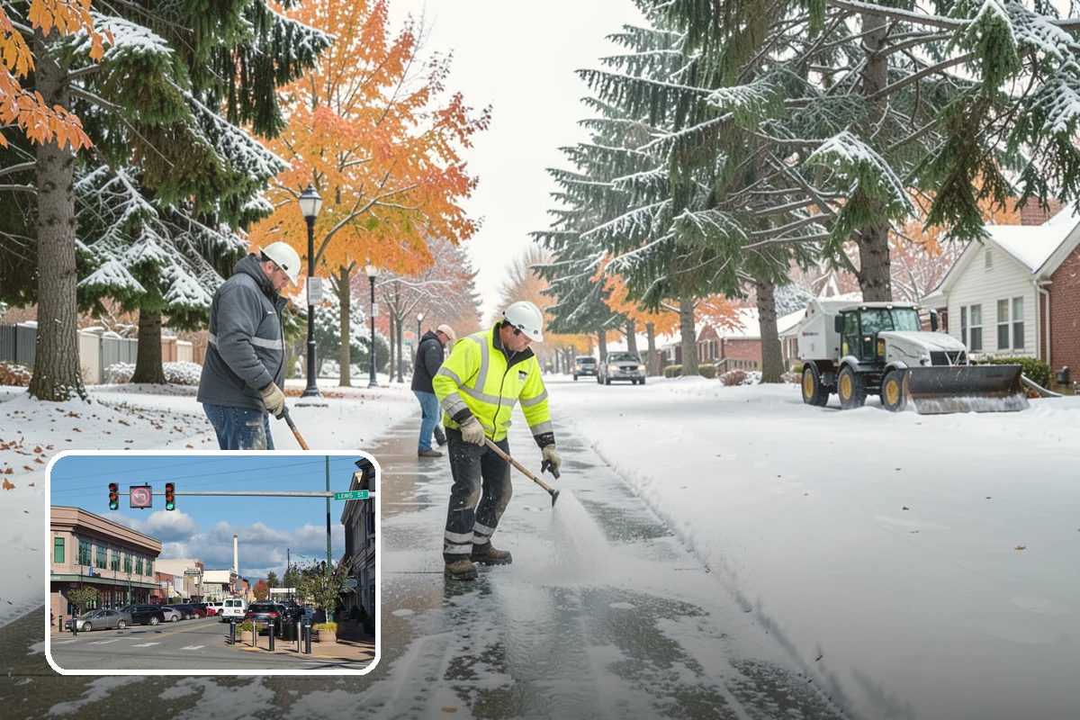 Black Ice Treatment in Monroe, Snohomish County, WA - Neutralizes the transparent glaze that causes surprise falls