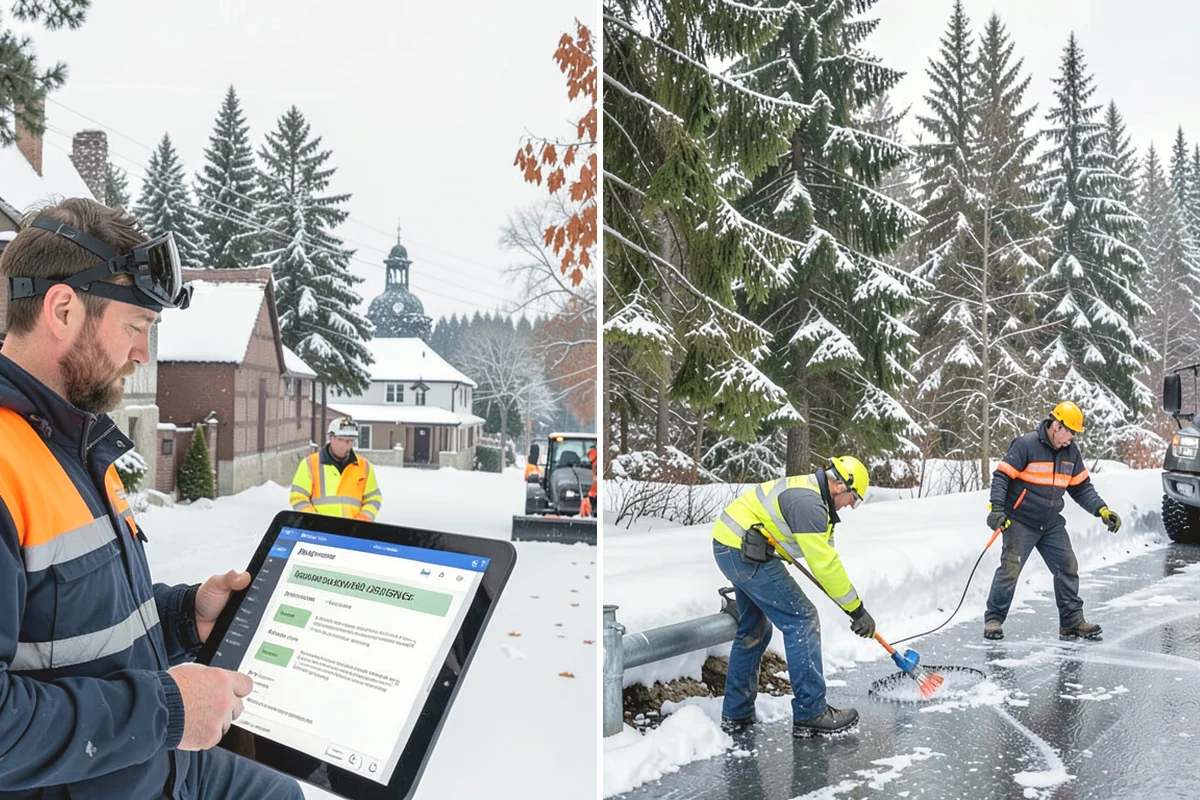 Black Ice Treatment in Monroe, Snohomish County, WA - Map the property's recurring black ice hot spots