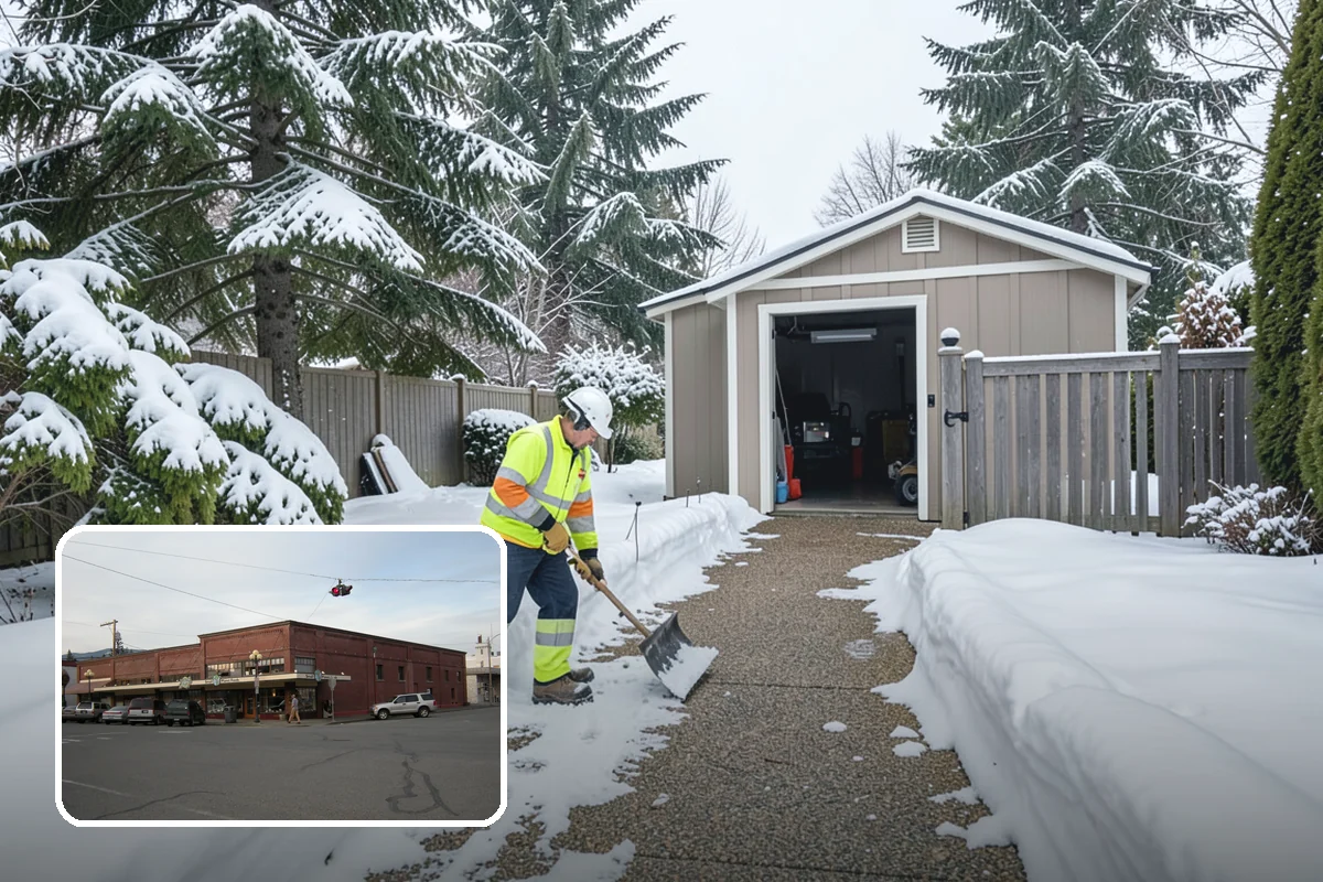 Black Ice Treatment in Sedro-Woolley, Skagit County, WA - Neutralizes the transparent glaze that causes surprise falls