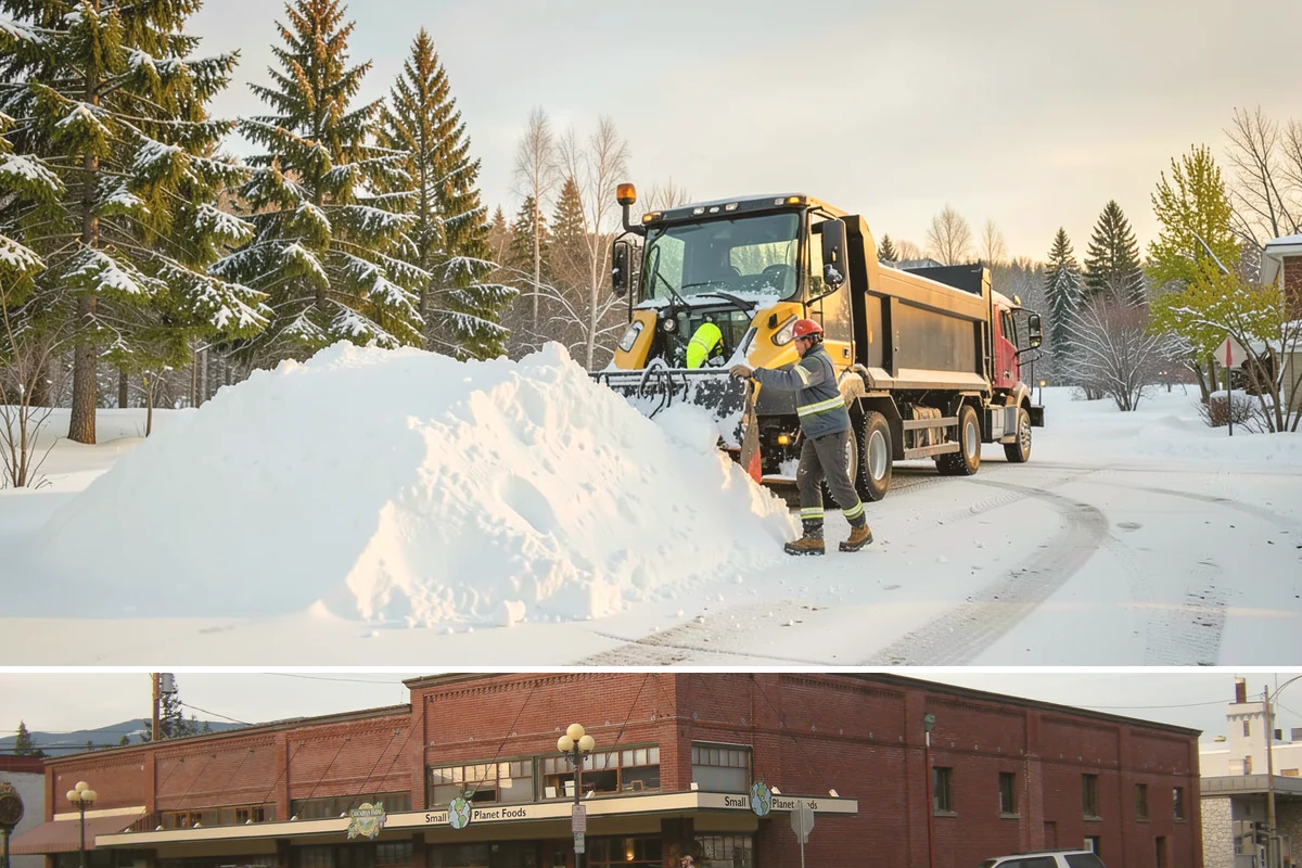 Black Ice Treatment in Sedro-Woolley, Skagit County, WA - Black ice treatment peaks during the calm, clear nights of December and January when Puget Sound's damp pavement refreezes before...
