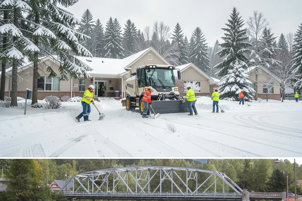 Black Ice Treatment in Skykomish, King County, WA - Black ice treatment peaks during the calm, clear nights of December and January when Puget Sound's damp pavement refreezes before...