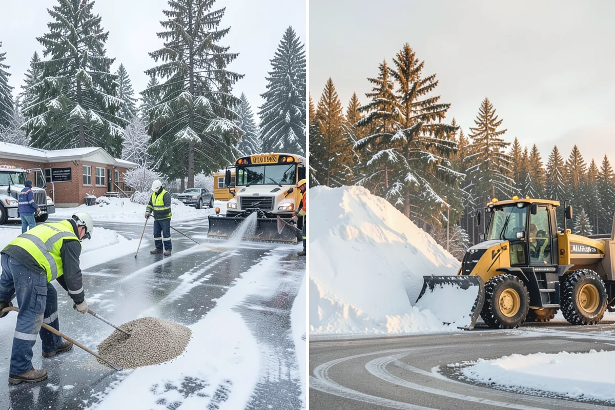 Black Ice Treatment in South Prairie, Pierce County, WA - Map the property's recurring black ice hot spots