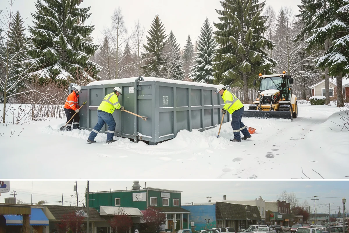 Black Ice Treatment in Stanwood, Snohomish County, WA - Black ice treatment peaks during the calm, clear nights of December and January when Puget Sound's damp pavement refreezes before...