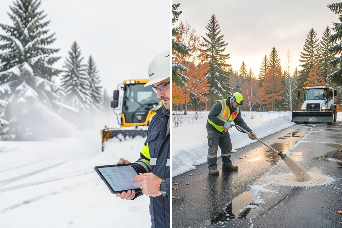 Black Ice Treatment in Steilacoom, Pierce County, WA - Map the property's recurring black ice hot spots