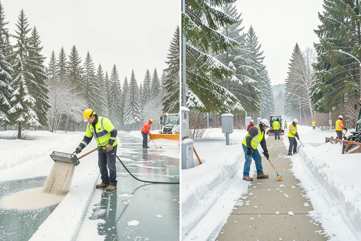 Blizzard Response in Bellevue, King County, WA - Monitor NWS and mountain forecasts and stage equipment