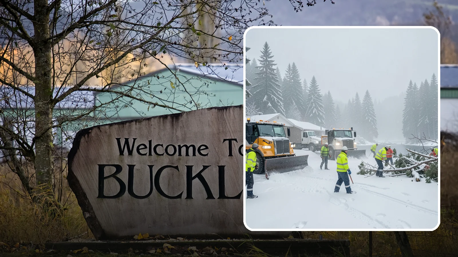 Blizzard Response in Buckley, Pierce County, WA - When a rare Western Washington blizzard shuts down Puget Sound lowlands, our crews mobilize immediately to keep your property...