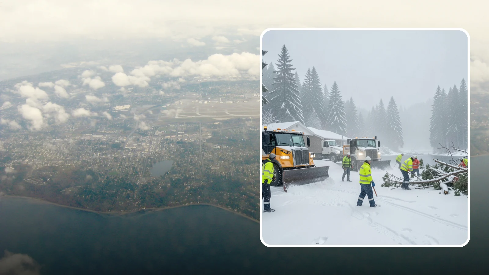 Blizzard Response in Burien, King County, WA - When a rare Western Washington blizzard shuts down Puget Sound lowlands, our crews mobilize immediately to keep your property...
