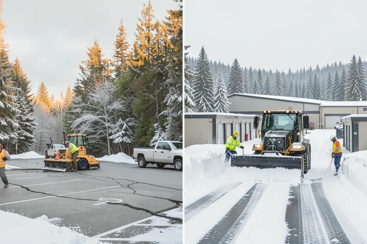 Blizzard Response in Burien, King County, WA - Monitor NWS and mountain forecasts and stage equipment