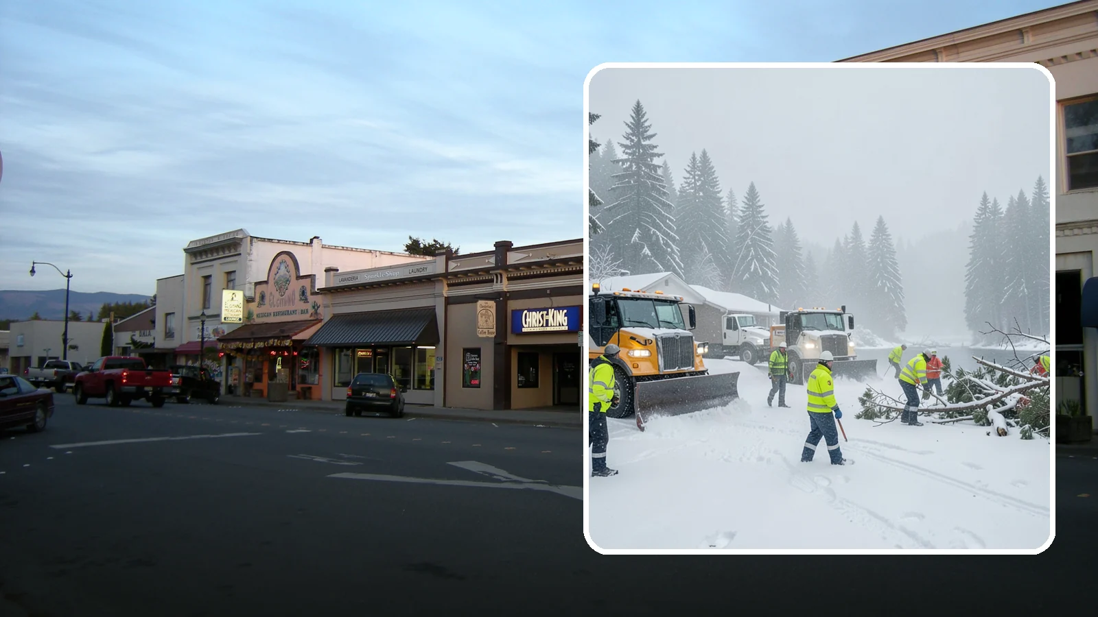 Blizzard Response in Burlington, Skagit County, WA - When a rare Western Washington blizzard shuts down Puget Sound lowlands, our crews mobilize immediately to keep your property...