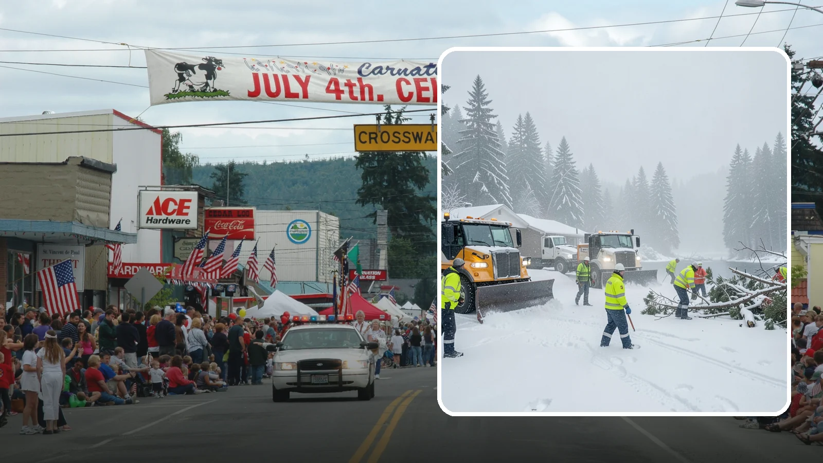 Blizzard Response in Carnation, King County, WA - When a rare Western Washington blizzard shuts down Puget Sound lowlands, our crews mobilize immediately to keep your property...