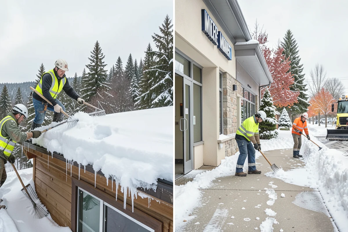 Blizzard Response in Carnation, King County, WA - Monitor NWS and mountain forecasts and stage equipment