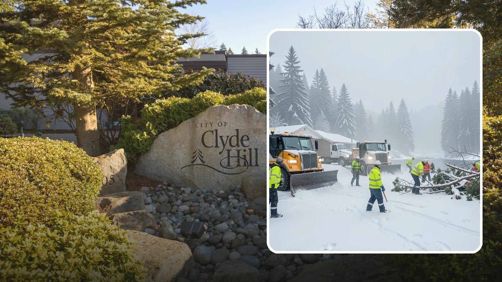 Blizzard Response in Clyde Hill, King County, WA - When a rare Western Washington blizzard shuts down Puget Sound lowlands, our crews mobilize immediately to keep your property...