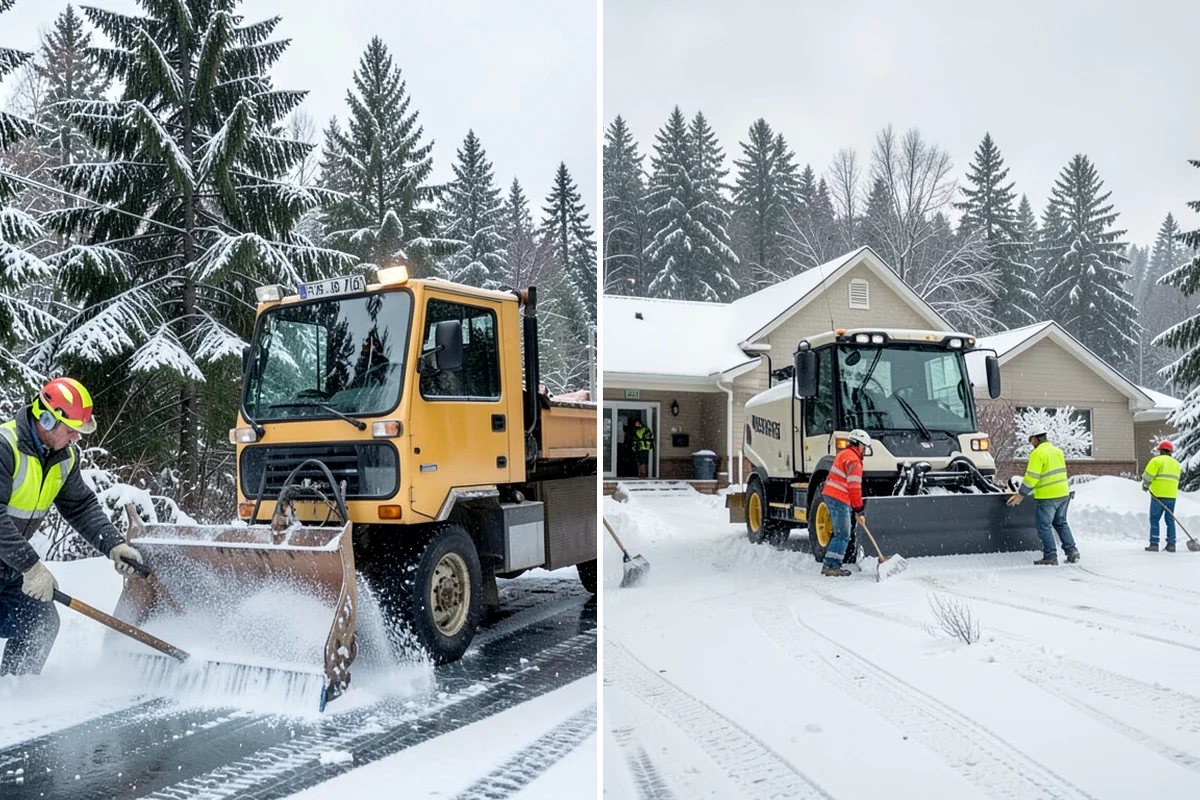 Blizzard Response in Clyde Hill, King County, WA - Monitor NWS and mountain forecasts and stage equipment