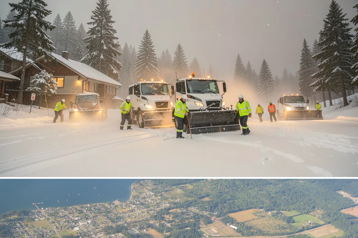 Blizzard Response in Coupeville, Island County, WA - Blizzard conditions in Western Washington cluster in the coldest stretches of December through February, so arrangements are best...