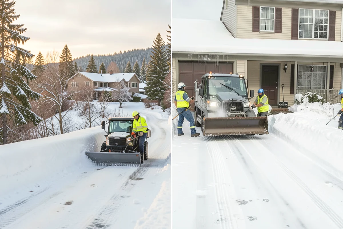 Blizzard Response in Covington, King County, WA - Monitor NWS and mountain forecasts and stage equipment