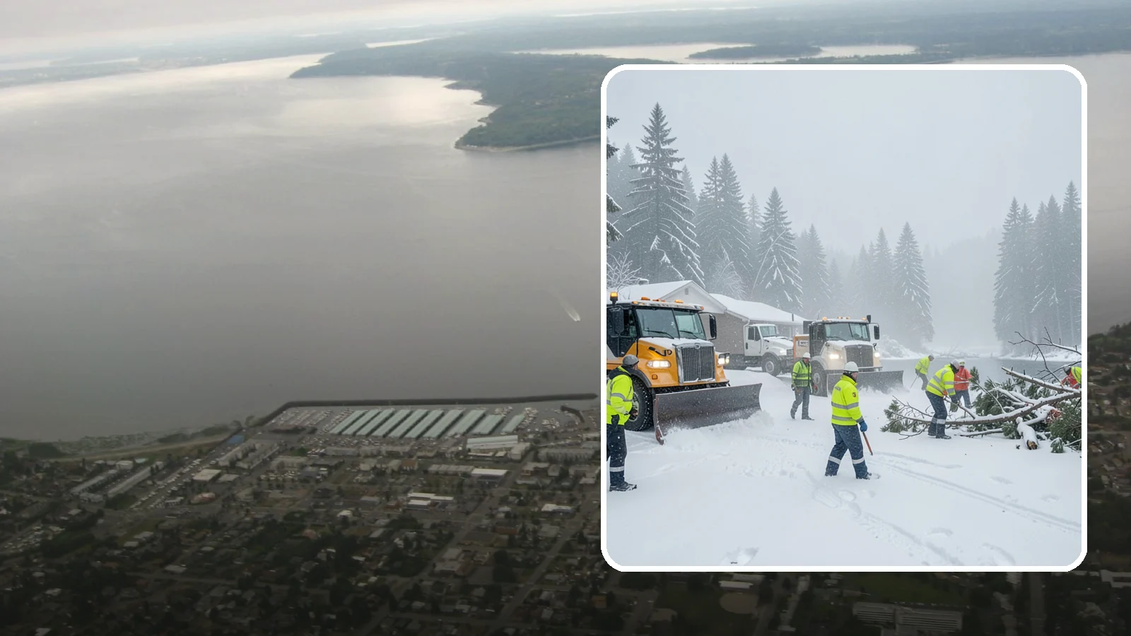 Blizzard Response in Des Moines, King County, WA - When a rare Western Washington blizzard shuts down Puget Sound lowlands, our crews mobilize immediately to keep your property...