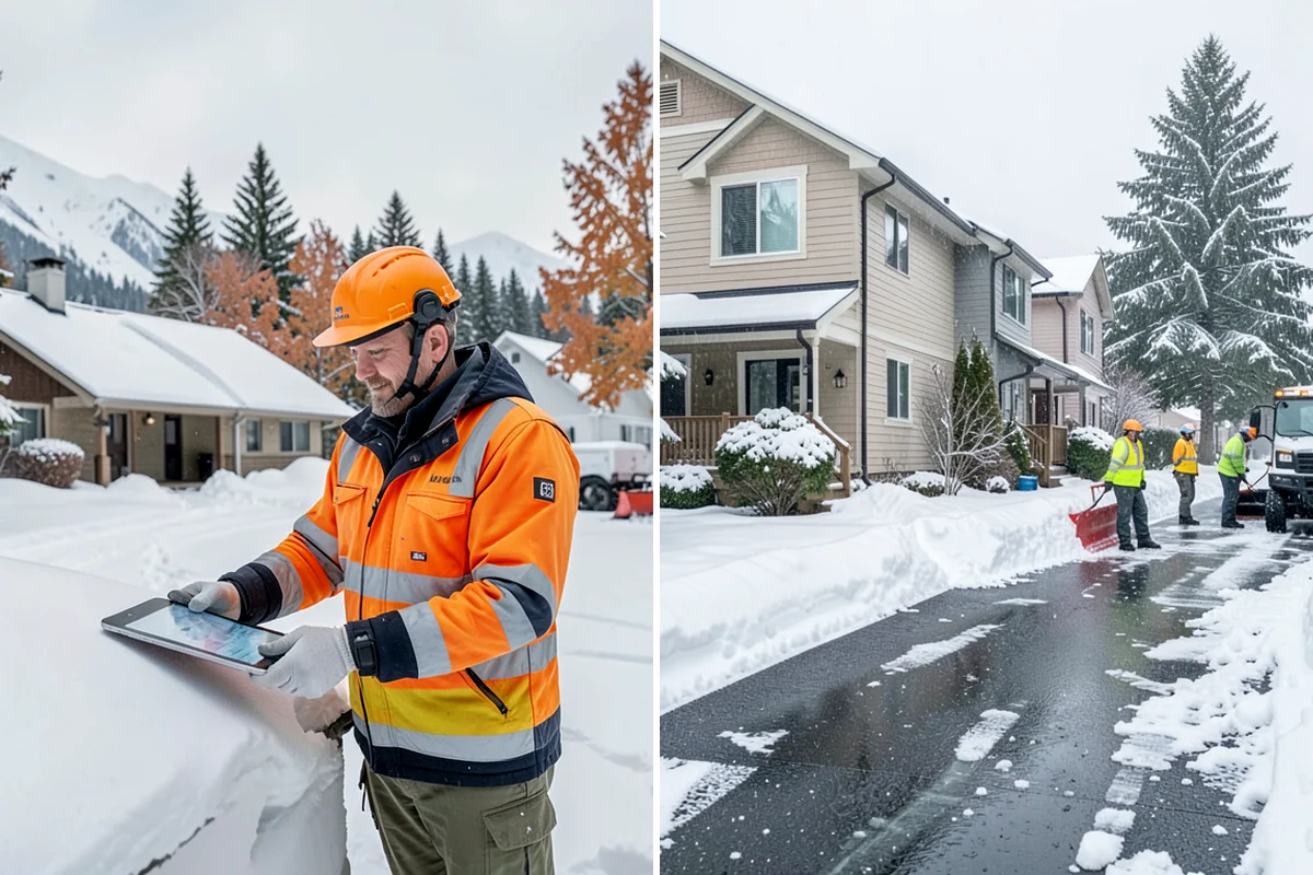 Blizzard Response in DuPont, Pierce County, WA - Monitor NWS and mountain forecasts and stage equipment