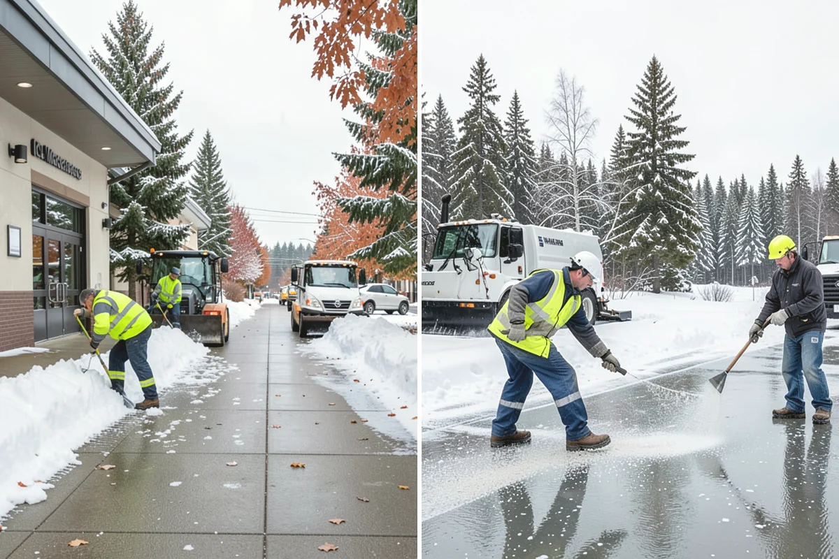 Blizzard Response in Duvall, King County, WA - Monitor NWS and mountain forecasts and stage equipment