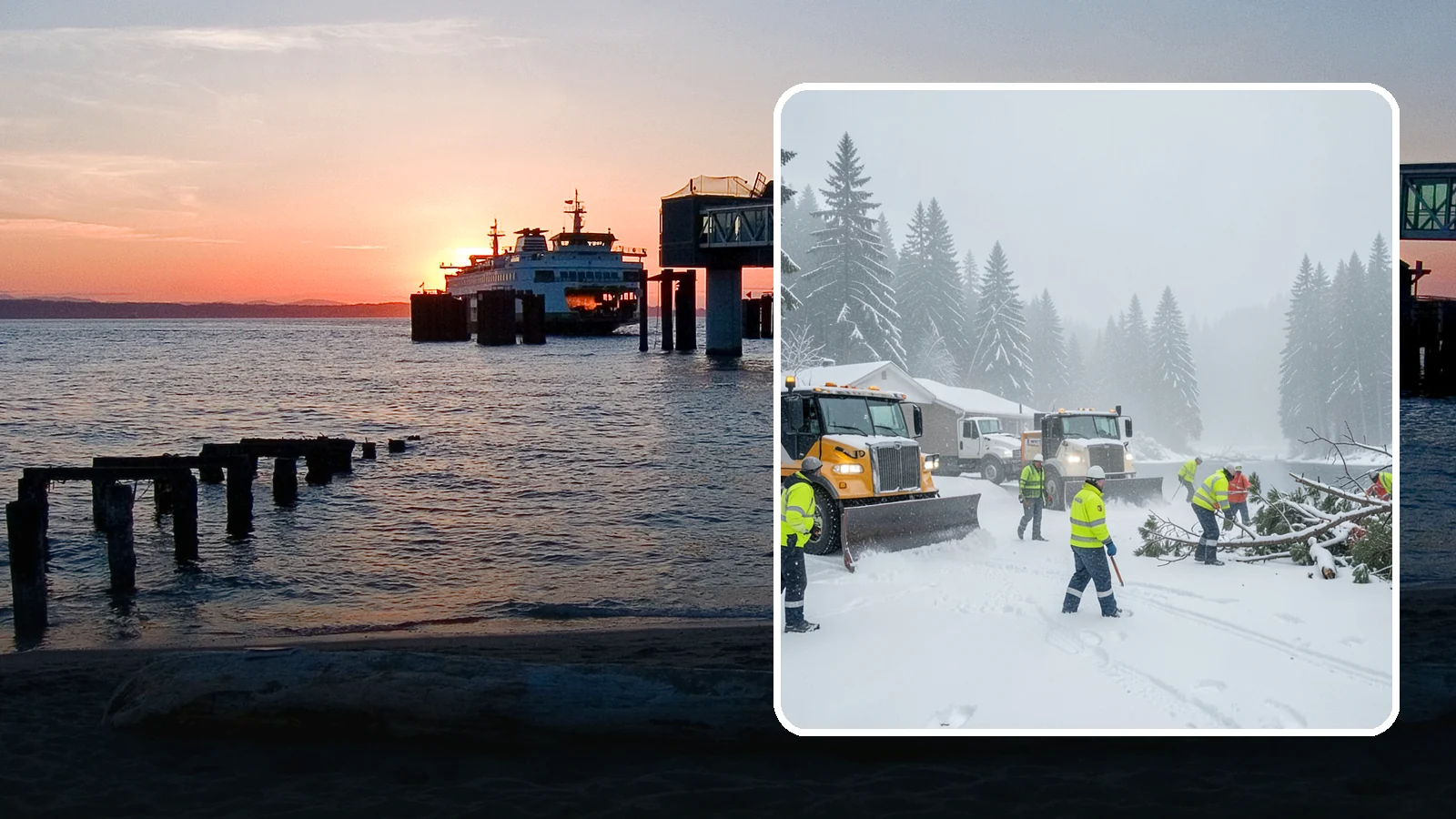 Blizzard Response in Edmonds, Snohomish County, WA - When a rare Western Washington blizzard shuts down Puget Sound lowlands, our crews mobilize immediately to keep your property...