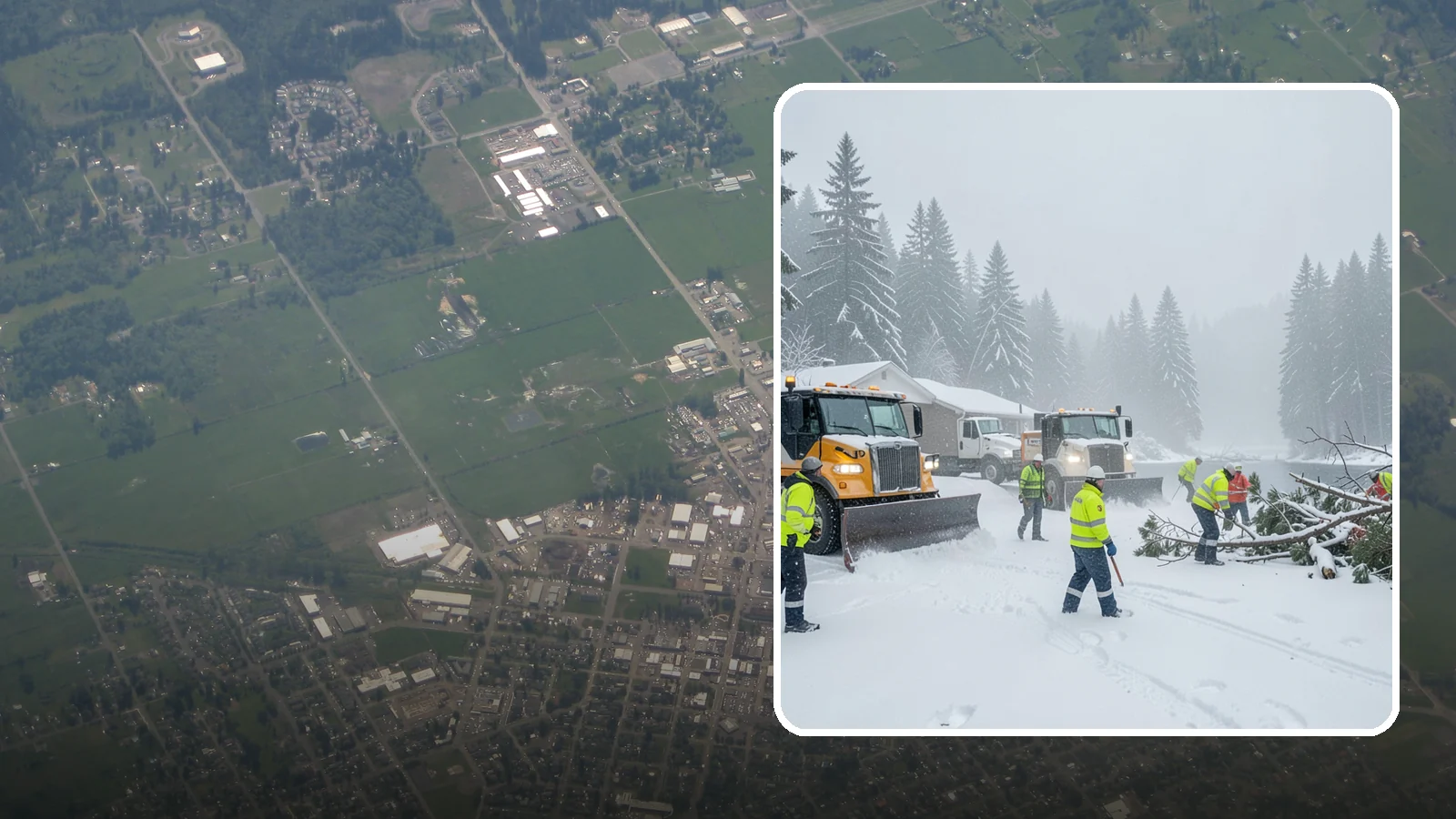 Blizzard Response in Enumclaw, King County, WA - When a rare Western Washington blizzard shuts down Puget Sound lowlands, our crews mobilize immediately to keep your property...