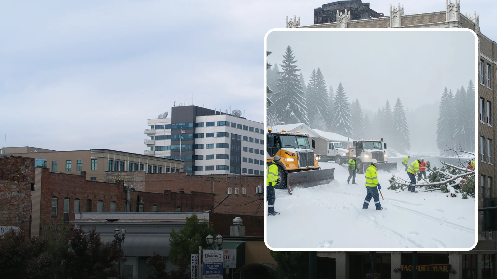 Blizzard Response in Everett, Snohomish County, WA - When a rare Western Washington blizzard shuts down Puget Sound lowlands, our crews mobilize immediately to keep your property...