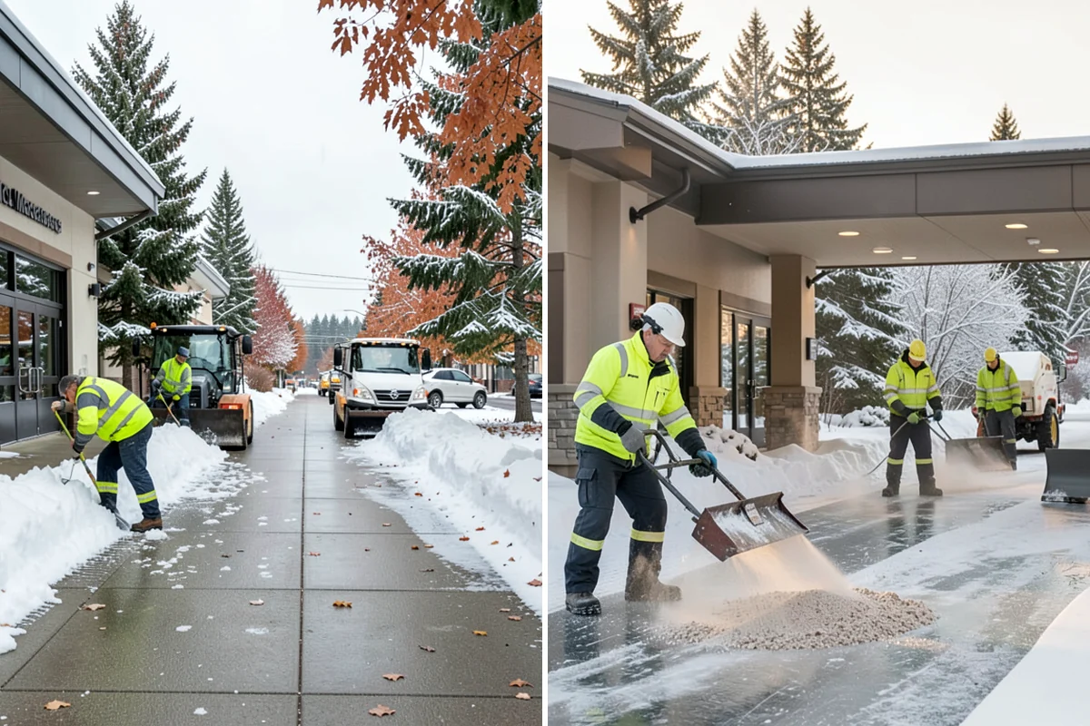 Blizzard Response in Federal Way, King County, WA - Monitor NWS and mountain forecasts and stage equipment