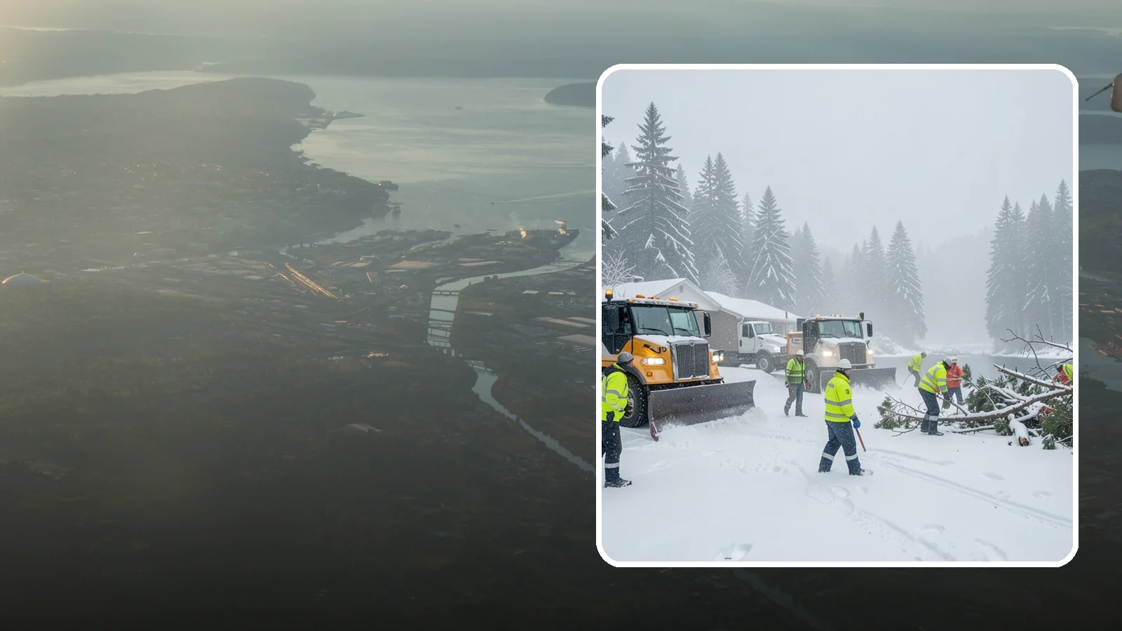 Blizzard Response in Fife, Pierce County, WA - When a rare Western Washington blizzard shuts down Puget Sound lowlands, our crews mobilize immediately to keep your property...