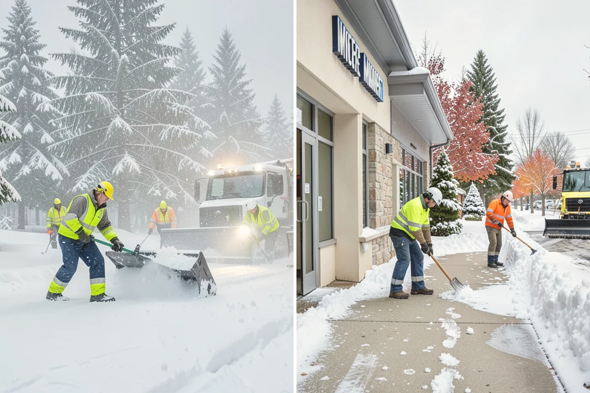 Blizzard Response in Fife, Pierce County, WA - Monitor NWS and mountain forecasts and stage equipment