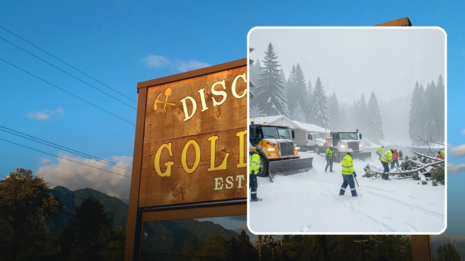 Blizzard Response in Gold Bar, Snohomish County, WA - When a rare Western Washington blizzard shuts down Puget Sound lowlands, our crews mobilize immediately to keep your property...