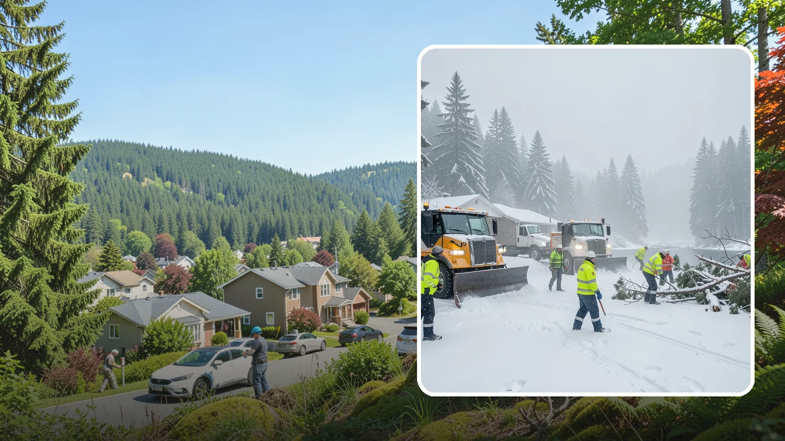 Blizzard Response in Index, Snohomish County, WA - When a rare Western Washington blizzard shuts down Puget Sound lowlands, our crews mobilize immediately to keep your property...
