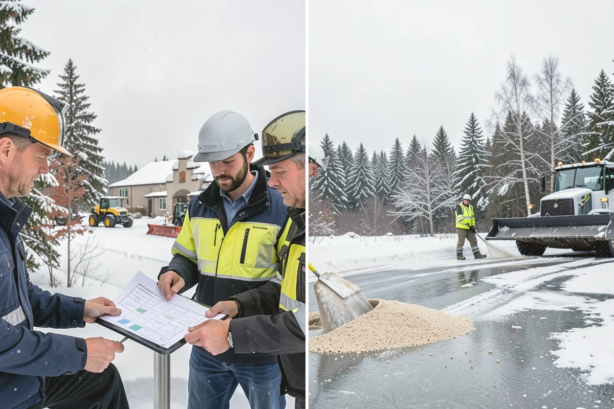 Blizzard Response in Issaquah, King County, WA - Monitor NWS and mountain forecasts and stage equipment
