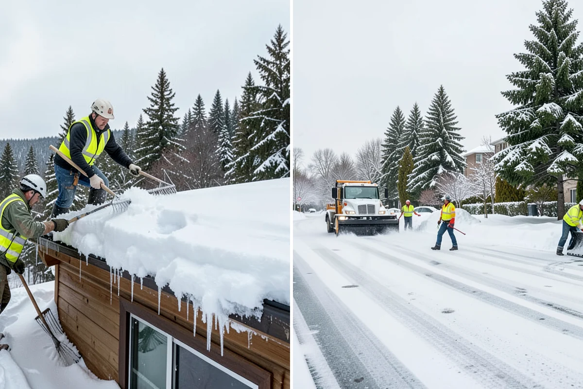 Blizzard Response in Kenmore, King County, WA - Monitor NWS and mountain forecasts and stage equipment