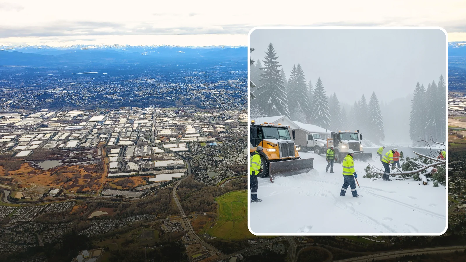 Blizzard Response in Kent, King County, WA - When a rare Western Washington blizzard shuts down Puget Sound lowlands, our crews mobilize immediately to keep your property...