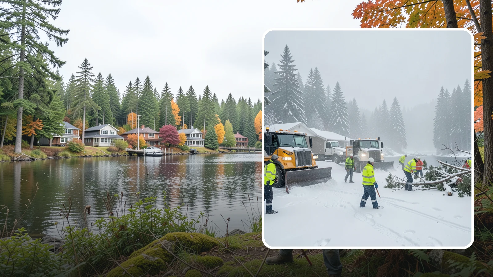 Blizzard Response in La Conner, Skagit County, WA - When a rare Western Washington blizzard shuts down Puget Sound lowlands, our crews mobilize immediately to keep your property...