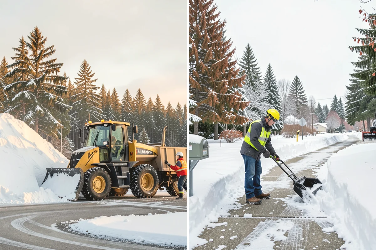 Blizzard Response in Lake Stevens, Snohomish County, WA - Monitor NWS and mountain forecasts and stage equipment